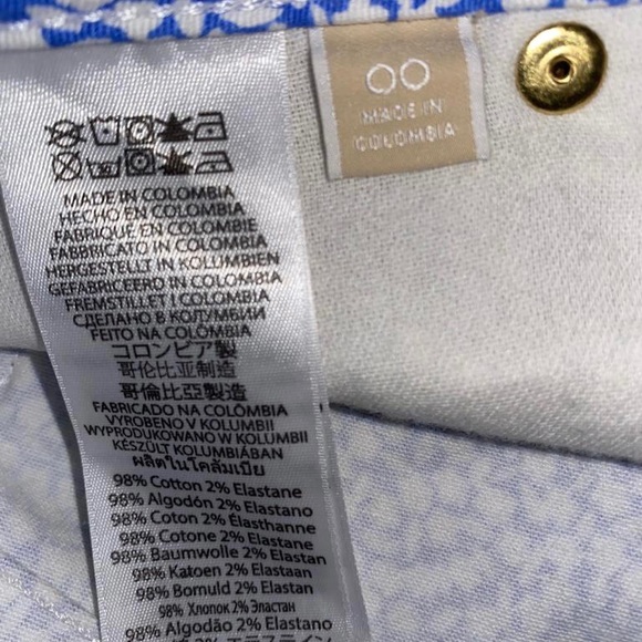 Michael Kors Floral Classic Jeans - Picture 7 of 7